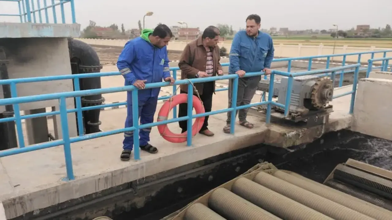 مياه المنوفية ترفع درجة الاستعداد القصوى لمواجهة موجة الطقس غير المستقر